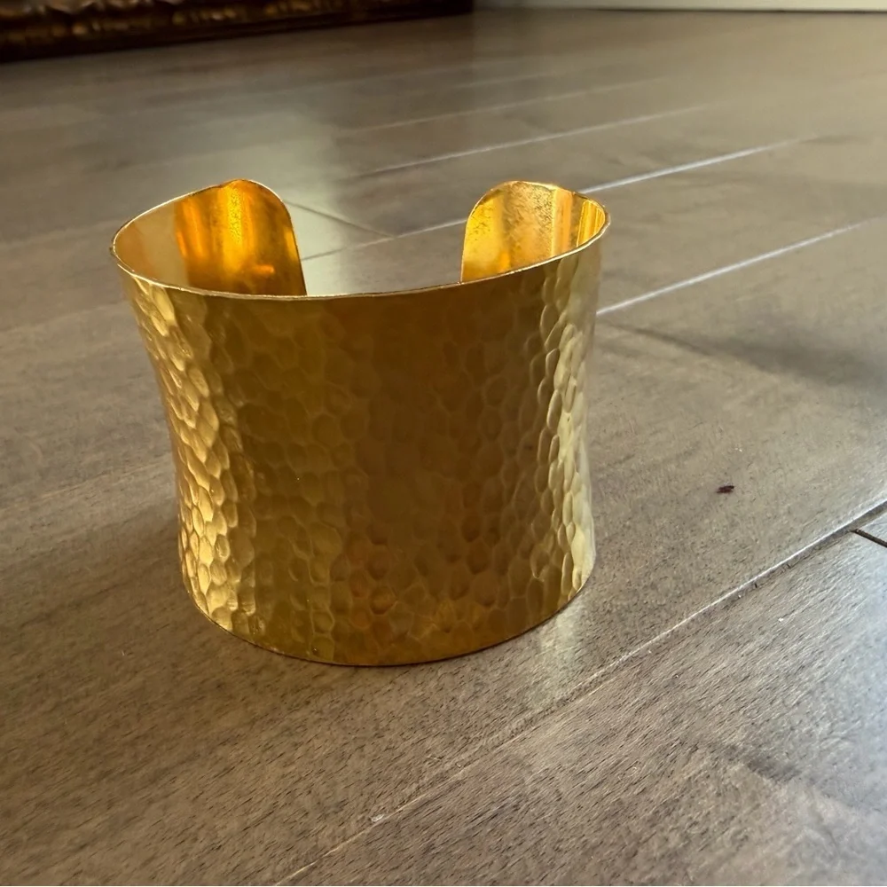 A.V. Max Gold Cuff Bracelet